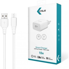 K.fulai Ka 01M 10W Şarj Adaptörü + Micro USB Kablo