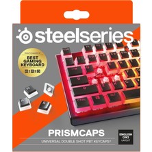 Steelseries Prism Caps Siyah Tuş Takımı Uk