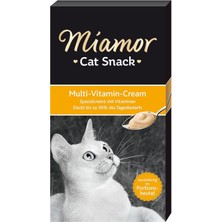 Miamor Vd Tavuklu Kedi Çorbası 135ML 2AD., Miamor Cream Multi-Vitamin 6X15G 2 Ad.