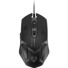 Vertux Sensei Ergonomik Optik USB Kablolu 3200 DPi LED Mouse