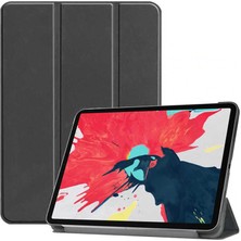 Canpay Apple iPad Air 10.9 2020 Uyumlu Arka ve Ön Kılıf Katlanır Stand Özelliği Smart Case