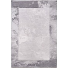 Artemis Halı Couture 0891B Beyaz Gri Modern Desen Makine Halısı