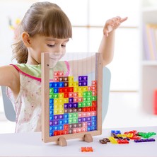 Sinley 3D Tetris Puzzle Çocuk Eğitici Oyuncaklar (Yurt Dışından)