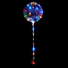 Parti Şeffaf Balon Ledli Balon Işıklı Balon 46 cm