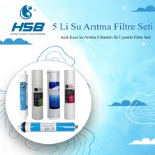 Hsb 5 Li Su Arıtma Filtre Seti