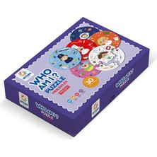 Arnas Toys 5029 Who Am I Puzzle Meslekler 30 Parça Karton Puzzle