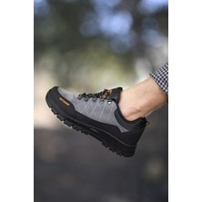Riccon Füme Siyah Erkek Trekking Ayakkabı 0012114