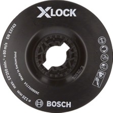 Bosch - X-Lock - 125 mm Fiber Disk Yumuşak Taban  2608601714