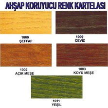 Gemsa Fioretex Dekoratif Ahşap Koruyucu 0,750 gr Koyu Meşe