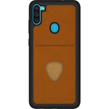 Fitcase Samsung Galaxy A11 / M11 Kılıf Proda Deri Tek Kartlık Cepli Kapak Taba