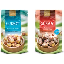 Gürsoy Tuzlanmış Kabuklu Fındık 150 gr + Gürsoy Tuzlanmış İç Fındık 150 gr