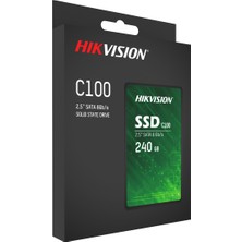 Hikvision 240GB 530MB/s-400MB/s SATA 3 2.5' SSD HS-SSD-C100/240G