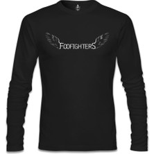 Foo Fighters Siyah Erkek Sweatshirt