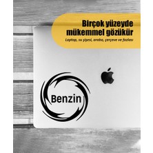 Stickrmarket | Benzin Depo Kapağı Tribal | Araba Laptop Duvar Folyo Sticker 10 x 10 cm