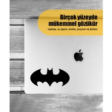 Stickrmarket | Batman Amblem | Araba Laptop Duvar Folyo Sticker 15 x 7,5 cm