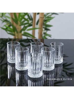 Paşabahçe 520242 Elysia Kahve Yanı Bardak 6'lı
