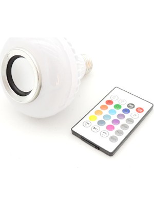 Sunlight Kumandalı Bluetooth Müzik Çalar Rgb LED Ampul Tasarruflu Işık