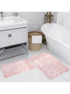 Rovigo Home Dijital Baskılı 2'li Banyo Paspas Takımı RVG5204