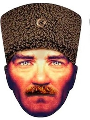 KİKA Atatürk Maskesi Karton 10'lu
