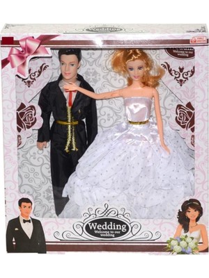 Enashop Gelinlikli Bebek Gelin Damat Evleniyor Bebek
