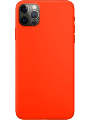 Bikapak Eco Sense iPhone 12 Pro Max Turuncu Kapak