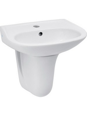 Serel 35X45 cm Yarım Ayaklı Lavabo 5448STS110H