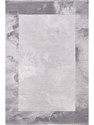 Artemis Halı Couture 0891B Beyaz Gri Modern Desen Makine Halısı