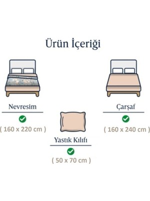 Louis Marie Kristal Tek Kişilik 3 Parça Nevresim Takımı