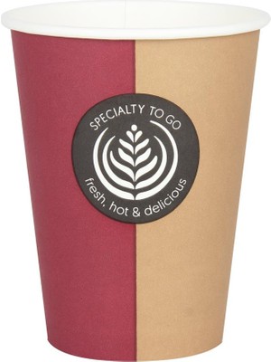 Huhtamaki Karton Bardak 16 Oz Sıcak Içeçecek Için 50LI Paket