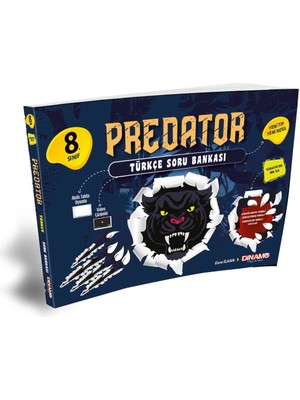 Dinamo Yayınları 8. Sınıf Türkçe Predator Soru Bankası