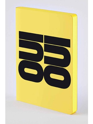 Nuuna A6 Premium Kağıt Gri Noktalı Defter Oui Oui 176 Sayfa