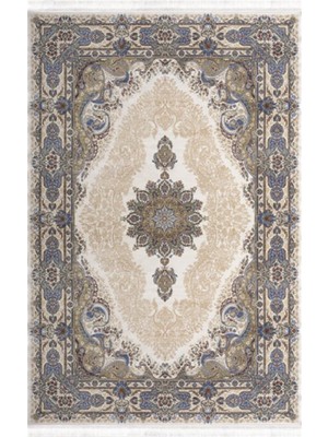 Artemis Halısı Silk 5156C Kemik Kemik Klasik Desen Makine Halısı