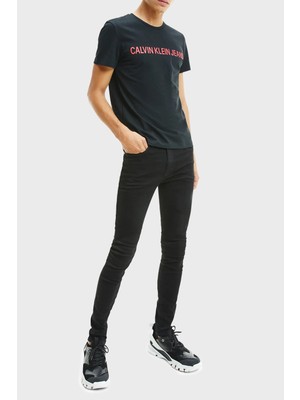 Calvin Klein Düşük Bel Skinny Pamuklu Jeans Erkek Kot Pantolon