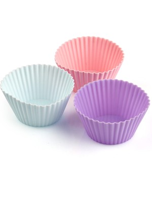 6'lı Silikon Muffin Kalıbı