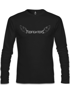 Foo Fighters Siyah Erkek Sweatshirt