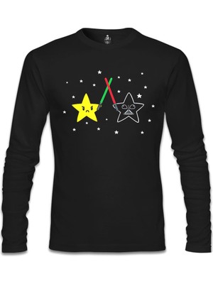 Real Star Wars Siyah Erkek Sweatshirt