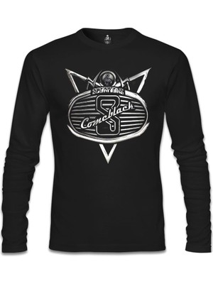 Scorpions - Come Black Siyah Erkek Sweatshirt