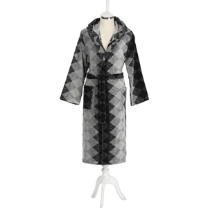 Hawai Picnic Kadife Kapüşonlu Bornoz L Beden