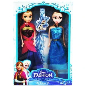 Elsa Anna 2 Li Oyuncak Bebek Figürleri