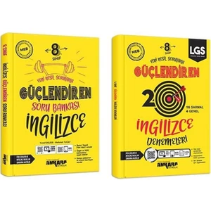 Ankara Yayıncılık 8.Sınıf Güçlendiren Ingilizce Soru Bankası +20 Deneme - 2022