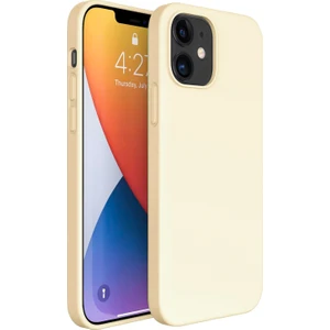 iPhone 12 Mini Kılıf Fitcase Premiums Silikon Arka Kapak Gold