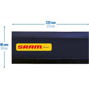 Bike And Art Sram Baskılı Kadro Zincir Koruyucu