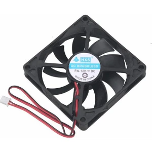 12V 6cm 2 Pinli Soğutucu Fan