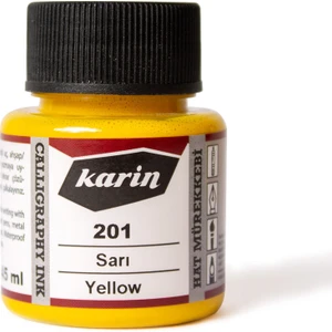 Hat Mürekkebi 45ML  Sarı