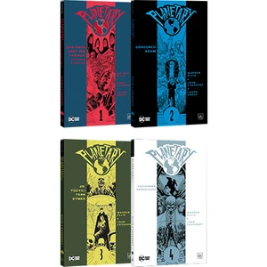 Planetary: Uzayzaman Arkeolojisi - 20. Yüzyılı Terk Etmek - Dünyanın Dört Bir Yanında ve Diğer - 4 Kitap Takım  - Warren Ellis