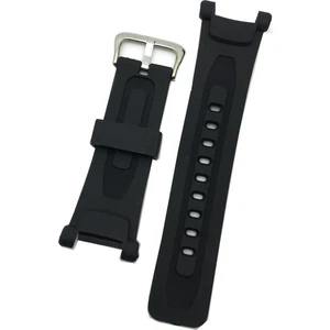 Mercan Saat Casio Protrek Prg-40 PRG-240 Saat Uyumlu Siyah Silikon Saat Kordonu Kayışı