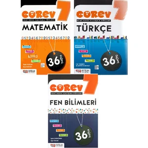 Nitelik Yayınları Görev Serisi 7. Sınıf 3'lü Tüm Dersler Soru Bankası