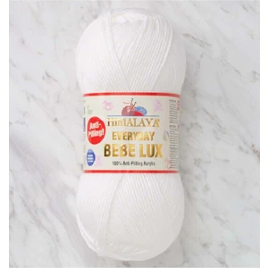 Everyday Bebe Lux Antipilling Örgü Ipi - 70401 Beyaz
