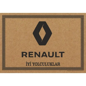 Oto Paspas Kağıdı  Yatay Ranault Baskılı 100 Adet 135 Gram