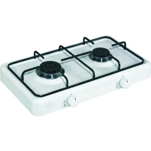 2 Gözlü Set Üstü Beyaz Ocak Doğalgazlı